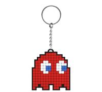 Pyramid International Pac-Man Porte-clés en caoutchouc avec fermeture éclair ou breloque pour sac à dos Motif Blinky Produit officiel, multicolore, Taille unique, Classique