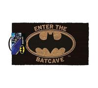 Pyramid International Paillasson Batman en Fibre de Coco (Enter The Batcave) 33 cm x 60 cm pour intérieur et extérieur - Produit Officiel