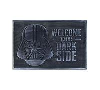 Pyramid International Paillasson en Caoutchouc Motif Star Wars Inscription Welcome to The Dark Side Noir 40 x 60 cm