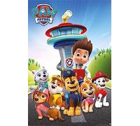 Pyramid International Paw Patrol Poster Team Ryder, Marshall, Rubble, Chase, Rocky, Zuma et Skye