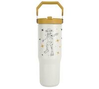 Pyramid International Pichet Harry Potter (Dobby) 850 ml avec paille et couvercle, corps à double paroi en acier inoxydable, garde votre boisson fraîche, couvercle à vis avec paille en polyéthylène