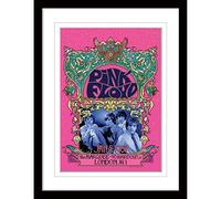 Pyramid International Affiche encadrée Pink Floyd Édition collector concert 67 cadre 30×40 cm
