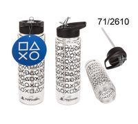 Pyramid International Playstation (Shapes) Bouteille à boisson en plastique 0, Noir