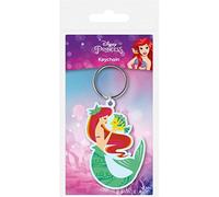 Pyramid International Porte-clés Disney La Petite Sirène Ariel & Flounder en caoutchouc, multicolore