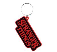 Pyramid International Porte-clés Stranger Things – Logo 6 cm rouge et noir
