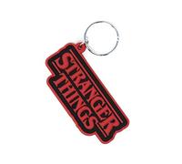 Pyramid International Porte-clés Stranger Things – Logo 6 cm rouge et noir