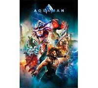 Pyramid International Poster Dc Comics Aquaman Battle For Atlantis - 91x61cm