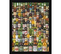 Pyramid International - Poster encadré, Bouteille de bière PM7151 (40 cm x 30 cm) (Coloré)