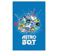 Pyramid International Poster encadré Playstation Astro Bot (Friends) 61 cm x 91 cm Taille unique