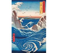 Pyramid International Poster Hiroshige Naruto Whirlpool - Papier Glacé - 91x61cm