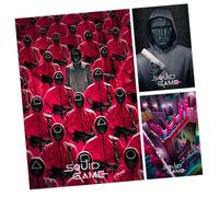 Pyramid International Poster Squid Game - Gardes, poster 61 x 91,5 cm | Décoration Murale Masked Man, Netflix PP35009