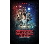 Pyramid International Poster Stranger Things One Sheet, Non stratifié, Multicolore, 91, 5x61cm