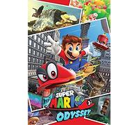 Grupo Erik PP34229 Poster Super Mario Odyssey Collage, carta, Multicolore, 91 x