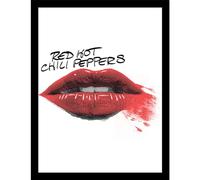 Pyramid International Red Hot Chili Peppers (Lips) Impression Collector - 30 cm x 40 cm - Poster mural - Oeuvre officielle du groupe - Taille unique