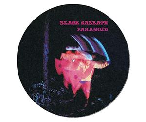 Pyramid International Sabbath Tapis de Disque pour mixage, grattage DJ et écoute à Domicile (Design paranoïaque) - Produit Officiel