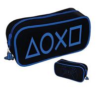 Pyramid International - SR74074 - Trousse rectangulaire zippée - Noir/bleu