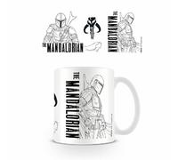 Pyramid International Star Wars Le Mandalorien Tasse Line Art MG25721
