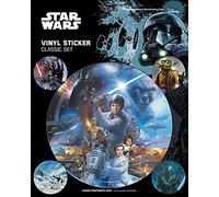 Pyramid International Star Wars Lot d'autocollants en vinyle Multicolore 10 x 12,5 x 1,3 cm