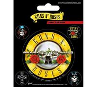 Pyramid International Sticker vinyle Guns N' Roses (logo balle de munition) 10×12,5×1,3 cm