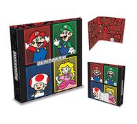 Pyramid International Super Mario Classeur à anneaux Format A4 4 couleurs Produit officiel