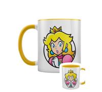 Pyramid International Super Mario (Princesse Peach) Mug intérieur jaune bicolore