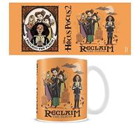 Pyramid International Tasse à café Hocus Pocus 2 dans un coffret cadeau (motif de la flamme) - Tasse Hocus Pocus en céramique - 325 ml - Blanc