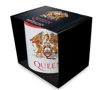 Pyramid International Tasse à café Queen (Crest) de couleur rouge 315 ml - Tasse à café Rock Band avec intérieur vibrant