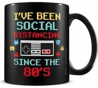 Pyramid International - Tasse à café "Social Distancing Since The 80'S" PM2223 (Taille unique) (Coloré)
