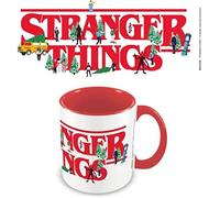 Pyramid International Tasse à café Stranger Things (logo de Noël) 325 ml dans une boîte cadeau Stranger Things - Produit officiel Stranger Things