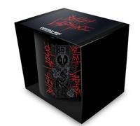 Pyramid International Tasse noire Bullet for My Valentine (logo rouge) 325 ml - Tasse à café en céramique officielle du groupe de rock - Cadeau de musique gothique Emo - Taille unique