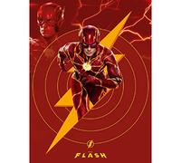 Pyramid International The Flash Canvas (Energy Design) Grande toile 60 cm x 80 cm, images murales pour hommes, femmes et enfants - Produit officiel, multicolore, 61 x 81,3 cm