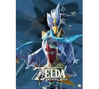 Pyramid International The Legend of Zelda: Breath of the Wild, Affiche d'Art Revali, 30 x 40 cm, Impression Décorative