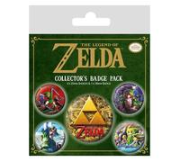 Pyramid International - The Legend of Zelda - Pack 5 badges Classics