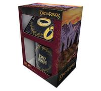 Pyramid International The Lord of The Rings Coffret cadeau comprenant une tasse, un dessous de verre et un porte-clés de 312 ml - Choix fantastique pour les fans de fantaisie - Taille unique