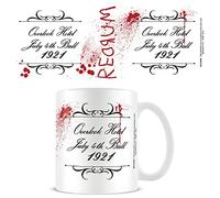 Pyramid International The Shining Mug (Overlook Hotel Ball Design) Tasse à café en céramique de 325 ml, tasses à café pour homme et femme - Produit officiel
