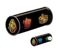 Pyramid International Trousse Harry Potter (Motif Blason) - Trousse à Crayons - Fournitures Scolaires - Cadeaux Harry Potter - Produit Officiel, Multicolore, Baril