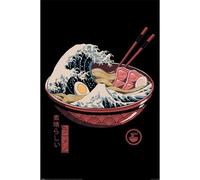 Pyramid International Affiche Vincent Trinidad – Great Ramen Wave 61 x 92 cm