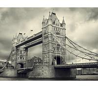 Pyramid International WDC41573James Lazos 60 x 80 cm Tower Bridge CanvasToile imprimée sur cadre en mdf - canvas