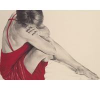 Pyramid International WDC42103T. Good 1-Piece 60 x 80 cm III Canvas, RedToile imprimée sur cadre en mdf - canvas