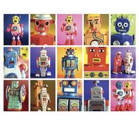 Pyramid International WDC44723Howard Shooter and Lauren Floodgate 60 x 80 cm Robot Metropolis CanvasToile imprimée sur cadre en mdf - canvas