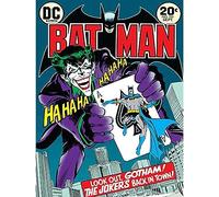 Pyramid International WDC90046Dc Comics 60 x 80 cm Batman the Joker Is Back in Town CanvasToile imprimée sur cadre en mdf - canvas