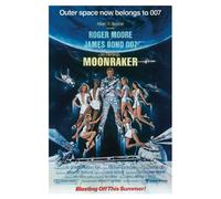 Pyramid International WDC90121James Bond 60 x 80 cm Moonraker CanvasToile imprimée sur cadre en mdf - canvas