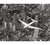 Pyramid International WDC90303Time Life 60 x 80 cm Dc4 Over Manhattan CanvasToile imprimée sur cadre en mdf - canvas