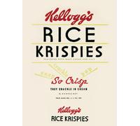 Pyramid International WDC90376Vintage Kelloggs 60 x 80 cm Rice Krispies CanvasToile imprimée sur cadre en mdf - canvas