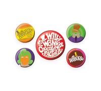 Pyramid International Willy Wonka & The Chocolate Factory Lot de badges, NC, taille unique