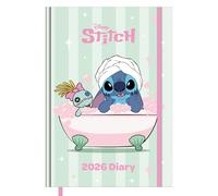 Pyramid Lilo & Stitch 2026 - Agenda 2026 - Format A5 (15 × 21 cm) avec motifs hebdomadaires Disney de Lilo & Stitch - Planificateur pour l'école, l'université, le travail et les fans de l'aventure