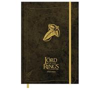 Pyramid - Lord of the Rings 2025 A5 Diary 14,8x21cm, Calendrier de l'épopée fantastique, agenda quotidien pour les amateurs de films et de livres, parfait pour le bureau et l'école Outils d'organisati