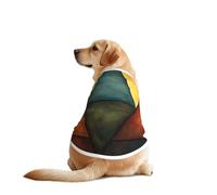 Pyramid Painting T-shirt pour chien - Vêtements pour chiens de grande et moyenne taille - Chemises confortables pour chien, parfaites pour un usage quotidien