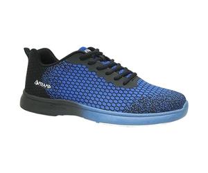 Pyramid Path Lite Chaussures de Bowling sans Coutures en Maille pour Homme, Bleu (Noir/Bleu Roi), 43.5 EU