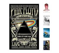 Pyramid Poster Pink Floyd 1973 Affiche Unisexe, Multicolore, Taille Unique